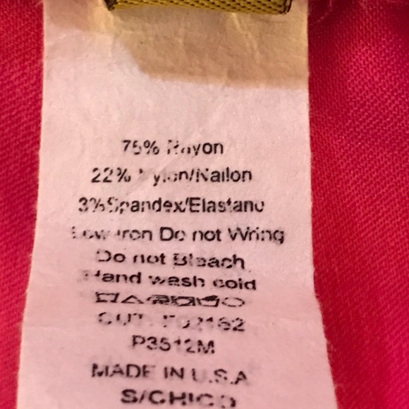 🆕 2B Clothing Pink Low Rise Leggings-Small - Picture 8 of 8